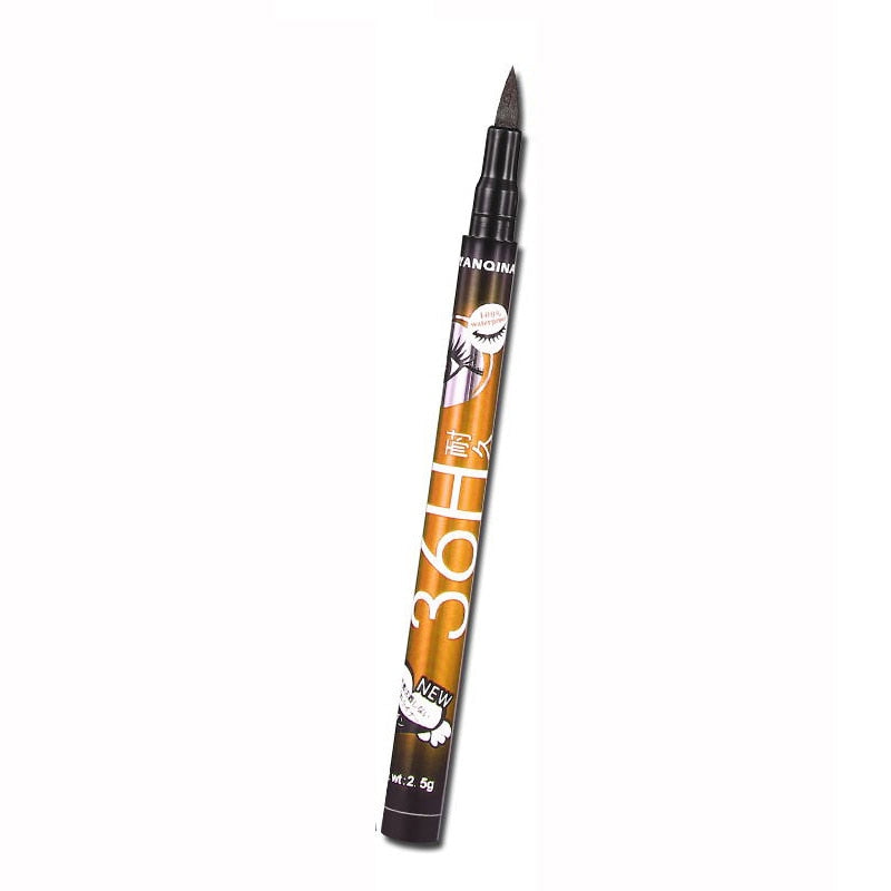 12 Pcs/Box Orange Waterproof Liquid Eyeliner Pencil