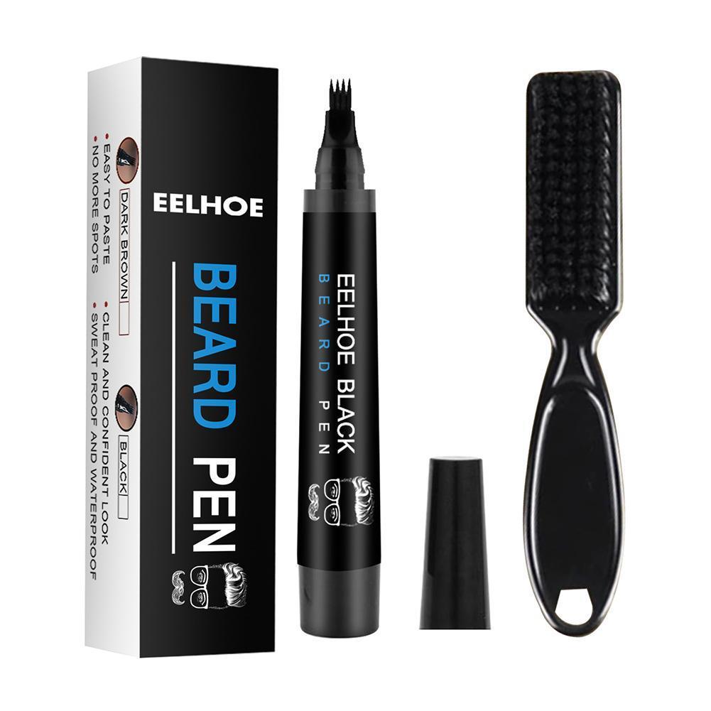 Beard Filling Pen Brush Kit Filler Waterproof Enhancer Shaping Moustache Tools
