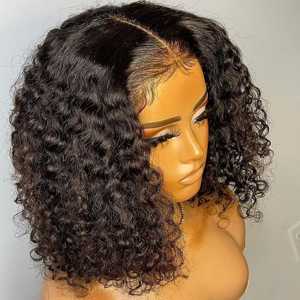 13x4 Curly Lace Front Wigs For Women Kinky Curly Lace Frontal Wig