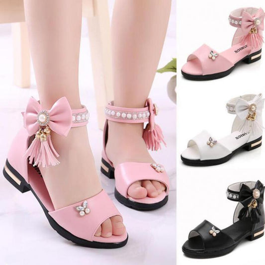 Kids Bow Sandals Children Girls Cute Sandals