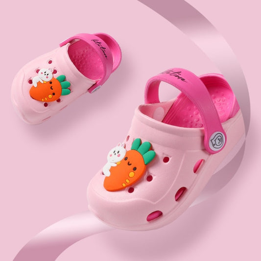 Cute Non-slip sandals garden shoes cartoon child baby sandals