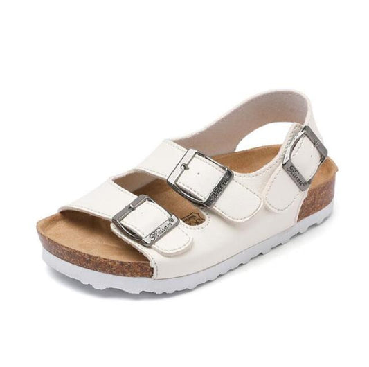 Kids Pu Leather Sandals Baby Girls Casual Shoes