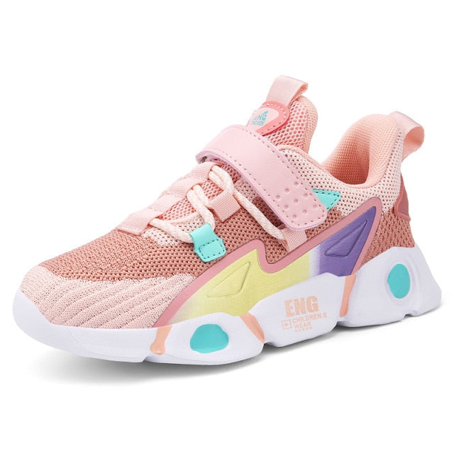 Kids Sport Shoes For Girls Sneakers Boy Students Warm Plush Children Sneakers