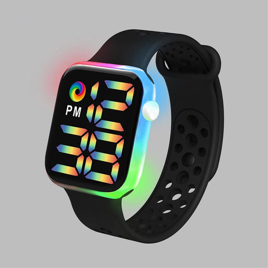 Fashion Luxury Silicone LED Watches Women Bracelet Digital Watches