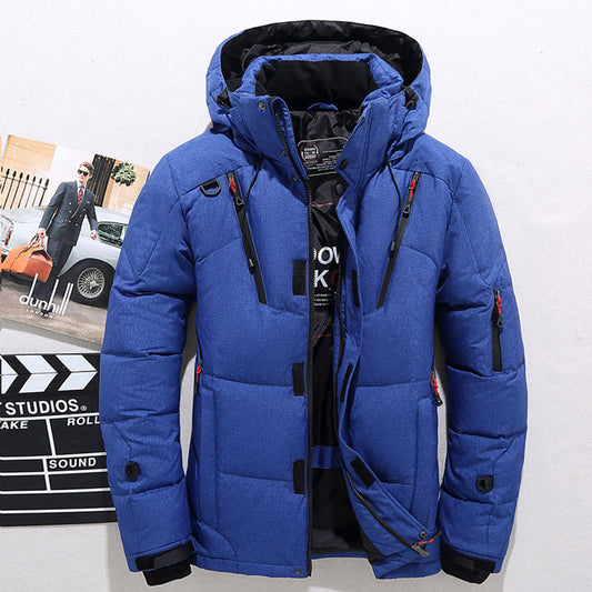 Warm Hooded Thick Puffer Jacket Coat High Quality