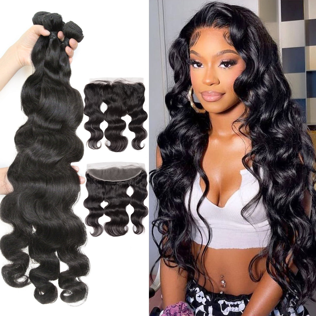 Body Wave Lace closure Remy Human Hair Extension