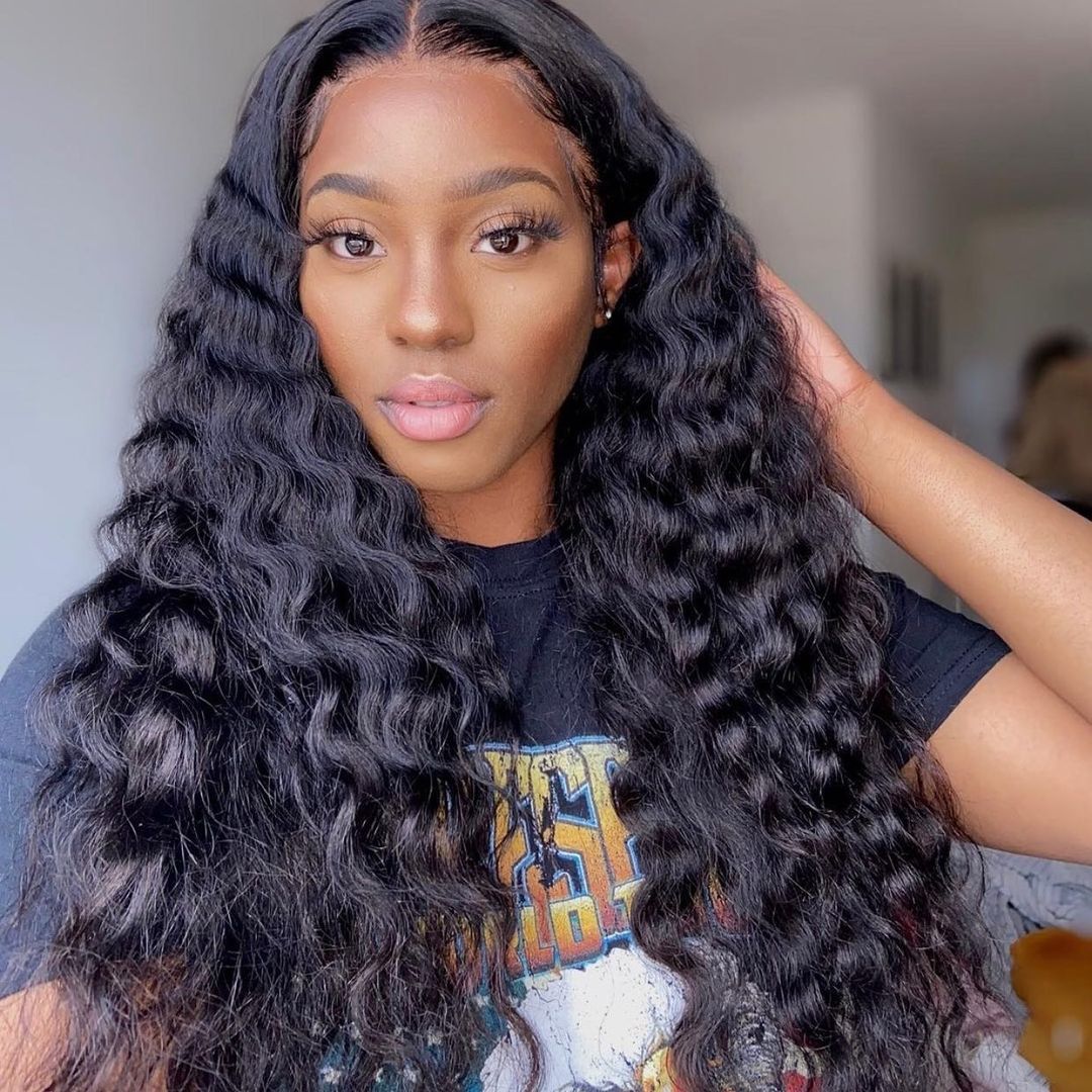 Water Wave 3 4 Bundles Weave and Lace Frontal