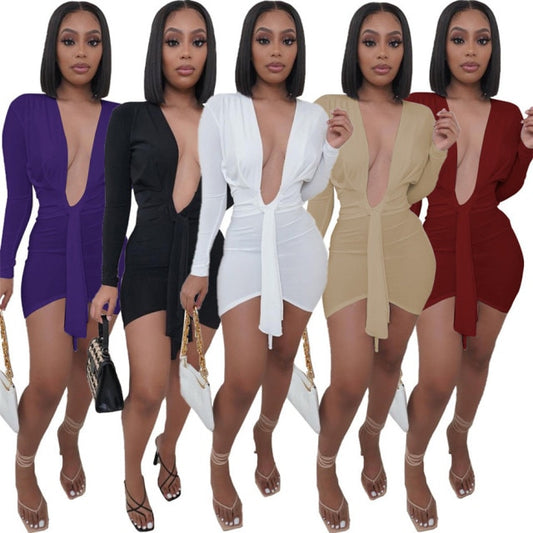 10pcs Wholesale Items Long Sleeve Dresses