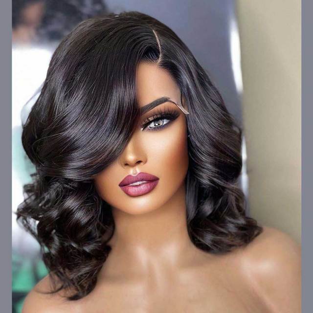 Darker 99J High Density Burgundy Body Wave Lace Front Wigs