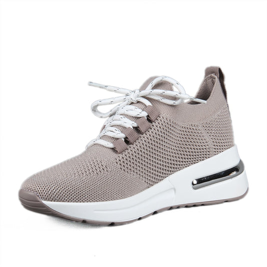 Women Sneakers Fashion Designers Fabrics Sock Shoes Comfortable Soft Good Quality