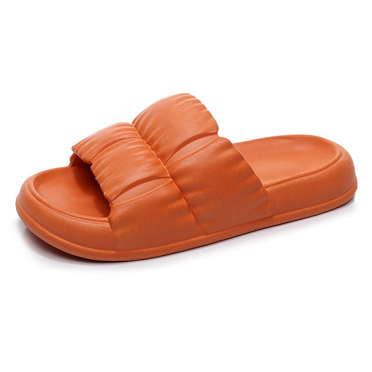Woman Thick Platform Bathroom Home Slides Plus Size sandals