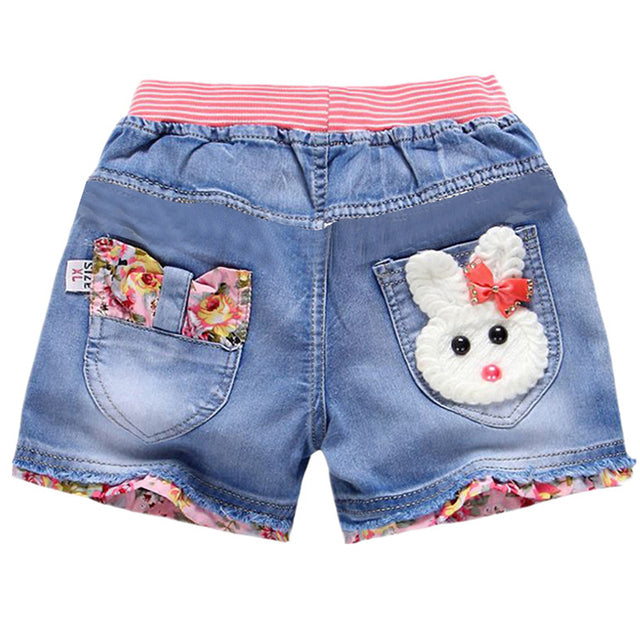 Kids Short Denim Shorts Girls Fashion Short Jeans