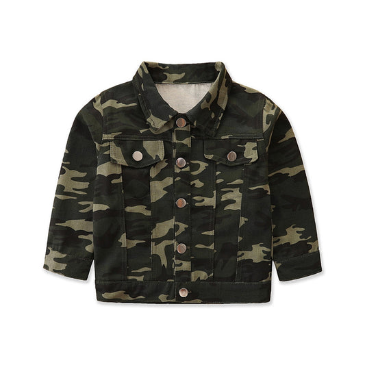 Boys Camouflage Jacket