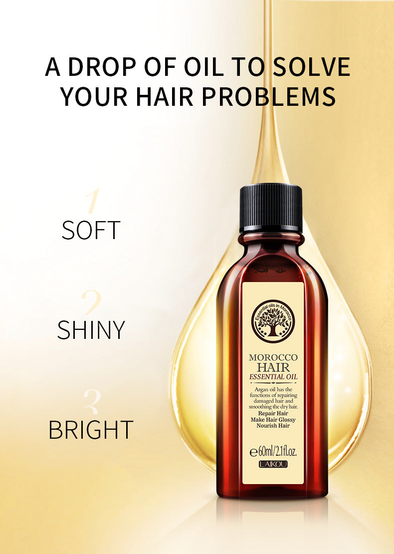 150PCS Pure Moroccan Argan Oil Care Hair & Scalp Treatment