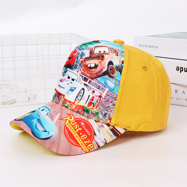 Children Cute Hat Cartoon Pixar Cars