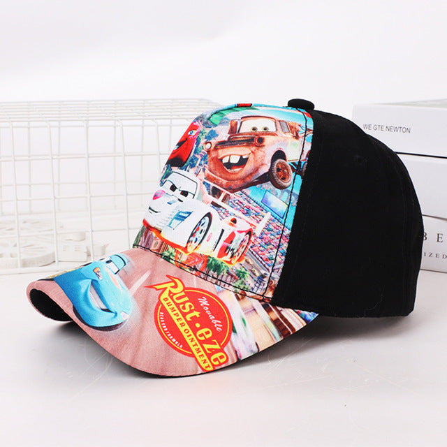 Children Cute Hat Cartoon Pixar Cars