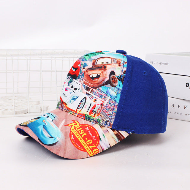 Children Cute Hat Cartoon Pixar Cars