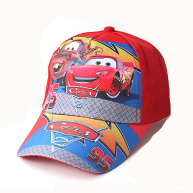 Children Cute Hat Cartoon Pixar Cars