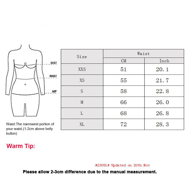 Waist Training Corset Double Steel Boned Body Shapewear Weight Loss Slim Body Shaper