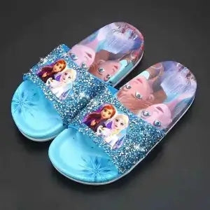 Beach Home Shoes Sequin Slippers