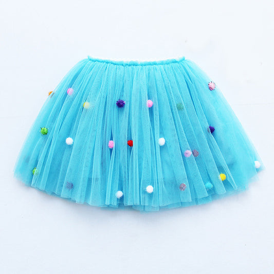 Girl Princess Tutu Skirt Children Clothing 1-12Years