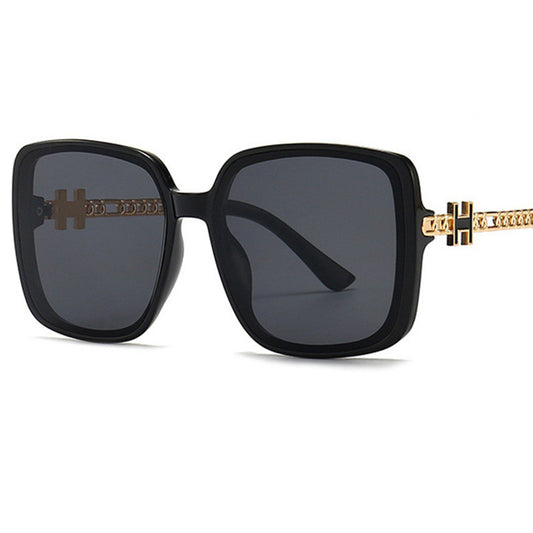 Sunglasses Women Big Frame Fashion Retro Mirror Sun Glasses