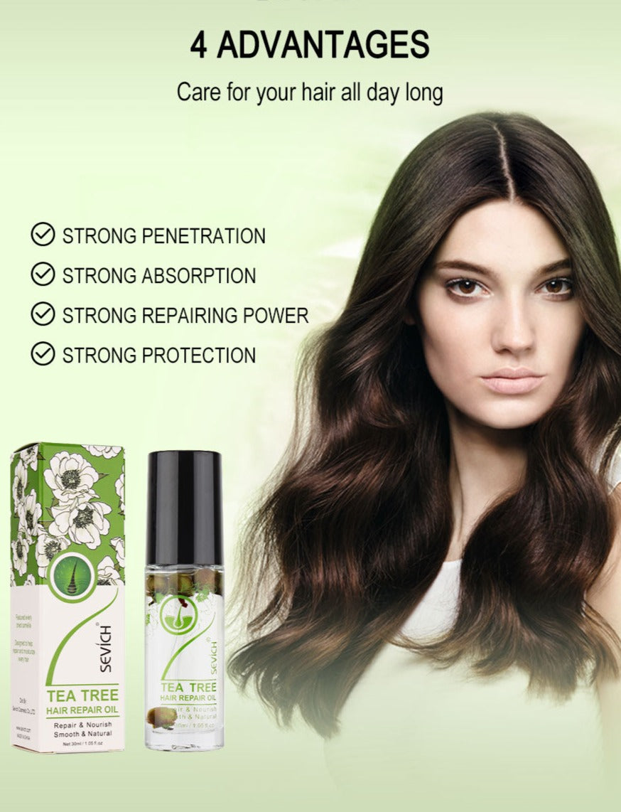 Tea Tree Nourishing Hair Growth Essence Spray Hair & Scalp Treatment